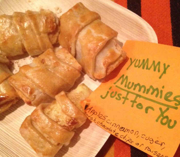 Apple Mummies Pastries