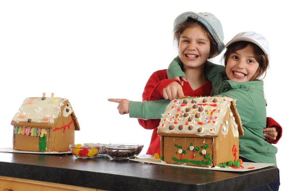 Creating Gingerbread Houses