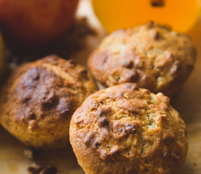 Autumn Apple Muffins