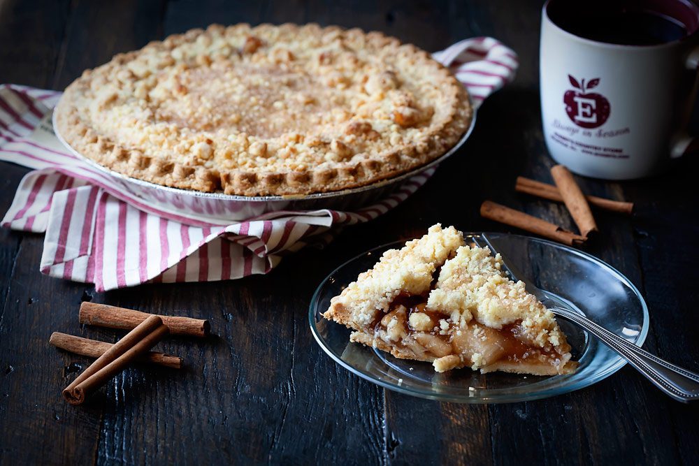 Dutch apple pie